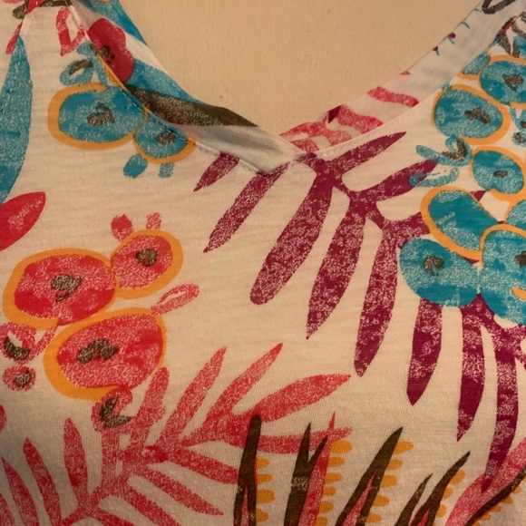 Gorgeous tropical Fresh Produce mid sleeve top size XS - Picture 2 of 8